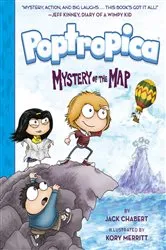 Book cover of Mystery of the Map (Poptropica Book 1) by Jack Chabert