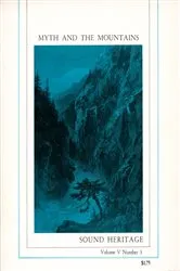 Book cover of Myth and the Mountains by The Royal British Columbia Museum