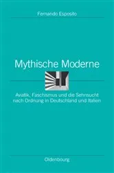 Book cover of Mythische Moderne by Fernando Esposito