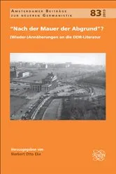 Book cover of “Nach der Mauer der Abgrund”? by Norbert Otto Eke