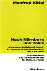 Book cover of Nach Nürnberg und Tokio by Manfred Kittel