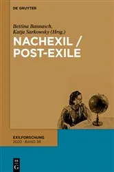 Book cover of Nachexil / Post-Exile by Bettina Bannasch