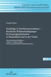 Book cover of Nachfolge in Familienunternehmen – Rechtliche Rahmenbedingungen bei Kapitalgesellschaften in Deutschland und in der Tuerkei by Barbara Grunewald