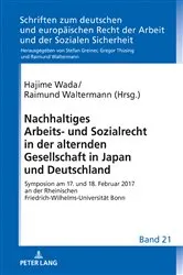 Book cover of Nachhaltiges Arbeits- und Sozialrecht in der alternden Gesellschaft in Japan und Deutschland by Unknown