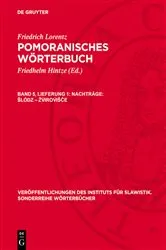 Book cover of Nachträge: šlȯdz – žv́irov́išče by Friedhelm Hintze