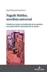 Book cover of Naguib Mahfuz, novelista universal by Unknown