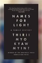 Book cover of Names for Light by Unknown