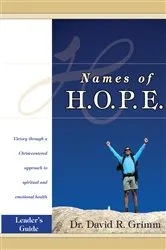Book cover of Names of H.O.P.E. Leader's Guide by David R. Grimm