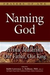 Book cover of Naming God by Hoffman, PhD, Rabbi Lawrence A.
