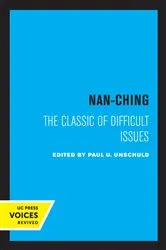 Book cover of Nan-Ching by Paul U. Unschuld