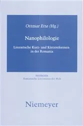 Book cover of Nanophilologie by Ottmar Ette