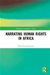 Book cover of Narrating Human Rights in Africa by Eleni Coundouriotis