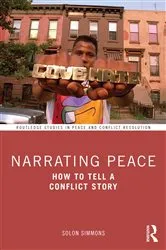Book cover of Narrating Peace by Solon Simmons