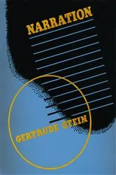 Book cover of Narration by Gertrude Stein