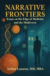 Book cover of Narrative Frontiers by Arthur L. Lazarus