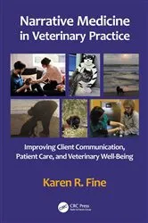 Book cover of Narrative Medicine in Veterinary Practice by Karen R. Fine