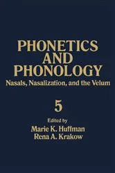 Book cover of Nasals, Nasalization, and the Velum by Stephen R. Anderson