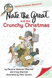Book cover of Nate the Great and the Crunchy Christmas by Marjorie Weinman Sharmat