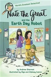 Book cover of Nate the Great and the Earth Day Robot by Andrew Sharmat