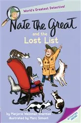 Book cover of Nate the Great and the Lost List by Marjorie Weinman Sharmat