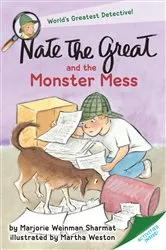 Book cover of Nate the Great and the Monster Mess by Marjorie Weinman Sharmat