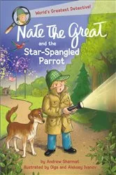 Book cover of Nate the Great and the Star-Spangled Parrot by Andrew Sharmat