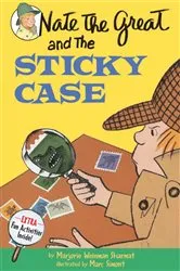 Book cover of Nate the Great and the Sticky Case by Marjorie Weinman Sharmat
