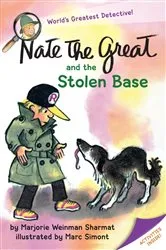 Book cover of Nate the Great and the Stolen Base by Marjorie Weinman Sharmat