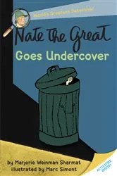 Book cover of Nate the Great Goes Undercover by Marjorie Weinman Sharmat