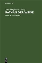 Book cover of Nathan der Weise (8th ed.) by Gotthold Ephraim Lessing