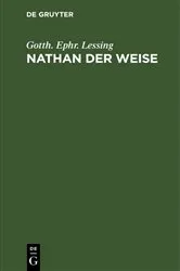 Book cover of Nathan der Weise by Gotth. Ephr. Lessing