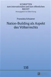 Book cover of Nation-Building als Aspekt des Voelkerrechts by Gilbert Gornig
