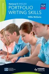 Book cover of National 5 English: Portfolio Writing Skills by Willie McGuire