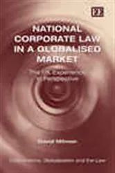 Book cover of National Corporate Law in a Globalised Market by Unknown