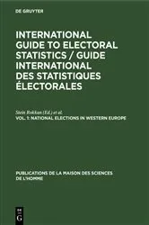 Book cover of National elections in Western Europe by Stein Rokkan