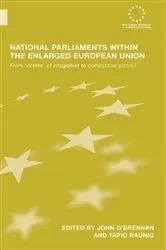 Book cover of National Parliaments within the Enlarged European Union by John O'Brennan