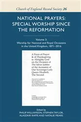 Book cover of National Prayers: Special Worship since the Reformation by Philip Williamson