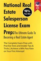 Book cover of National Real Estate Salesperson License Exam Prep by PSI Ace5