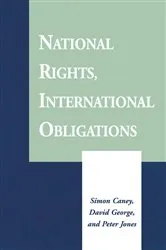 Book cover of National Rights, International Obligations by Simon Caney