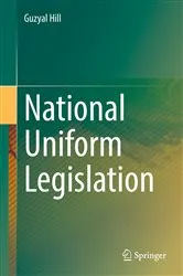 Book cover of National Uniform Legislation by Unknown