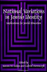 Book cover of National Variations in Jewish Identity by Steven M. Cohen