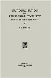 Book cover of Nationalisation and Industrial Conflict by Unknown