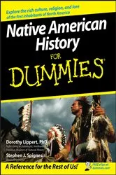 Book cover of Native American History For Dummies by Dorothy Lippert