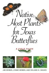 Book cover of Native Host Plants for Texas Butterflies by Jim Weber