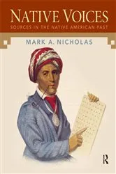 Book cover of Native Voices by Mark Nicholas