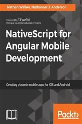 Book cover of NativeScript for Angular Mobile Development by Nathan Walker