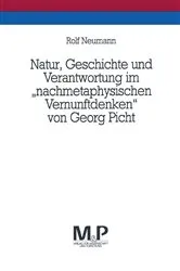 Book cover of Natur, Geschichte und Verantwortung im 