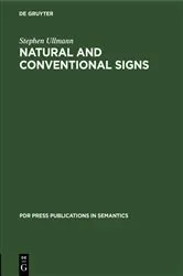 Book cover of Natural and Conventional Signs by Stephen Ullmann