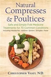 Book cover of Natural Compresses and Poultices by Unknown