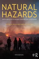 Book cover of Natural Hazards (5th ed.) by Edward A. Keller